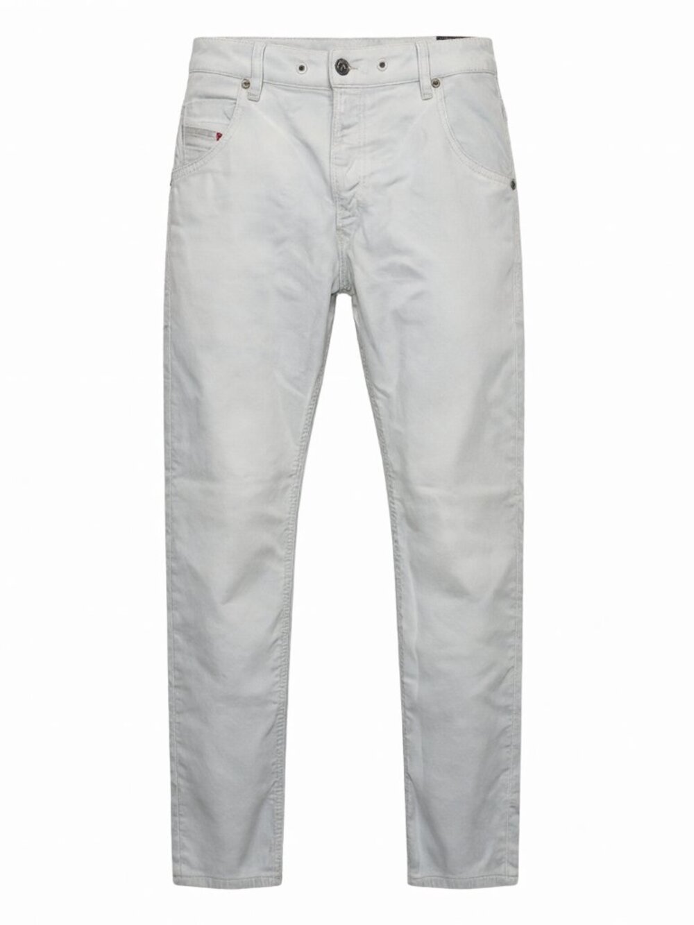 Diesel Krooley Jogg Tapered Jeans W28 L32 White Men Lyocell Blend Size 28